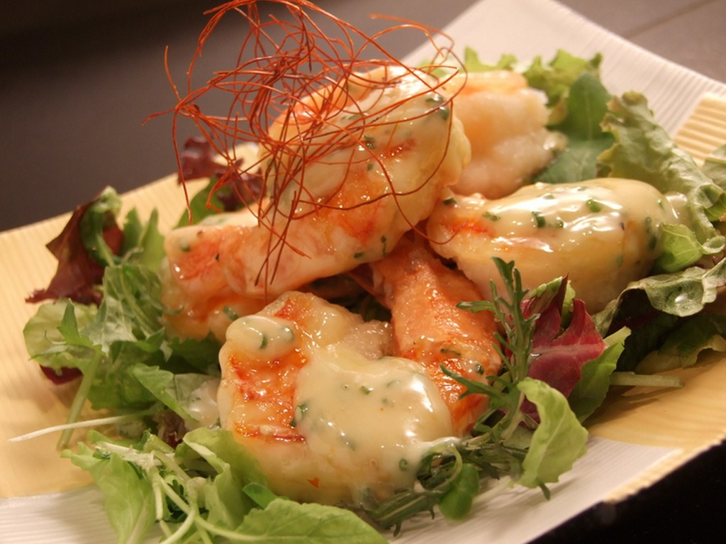 海老のマヨネーズ和え　880円