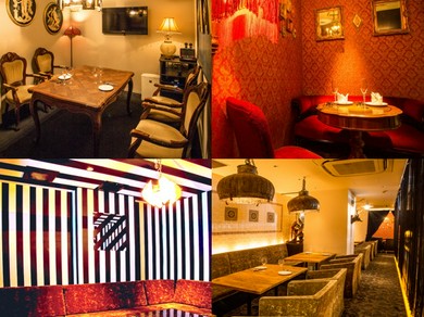 シーンの合わせて大小、雰囲気の異なる個室をご用意！