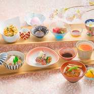 ＜おすすめ＞【会席】3月1日～31日　ランチ限定　全8品