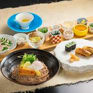 【会席】6月2日～8月29日　平日ランチ限定
※8月12日～15日の提供はございません。