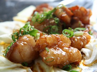 ホルモンタレ焼き