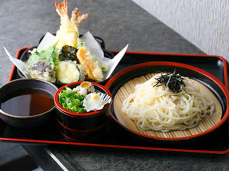 天ざるうどん