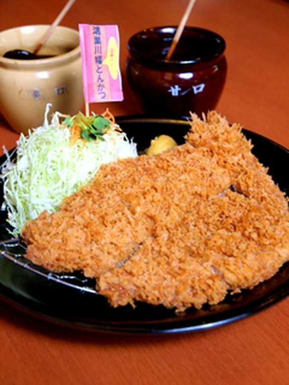 鴻巣川幅ロースかつ定食