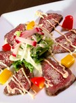 牛肉のカルパッチョ