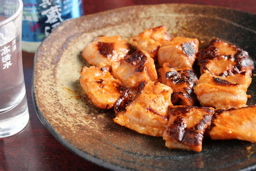 生ホルモン炒め