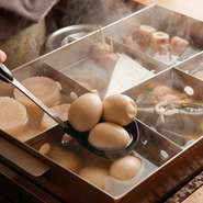 単品・盛合せ・ご要望に応じます。大根はやわらかく汁もおいしくスープのように味わうことができます。