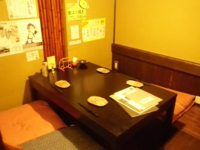 隠れ家のような個室の居酒屋