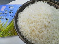 清流の 水源地『蛍の里』米原の川瀬営農さん直送！条抜き栽培コシヒカリを炊いてます！！
