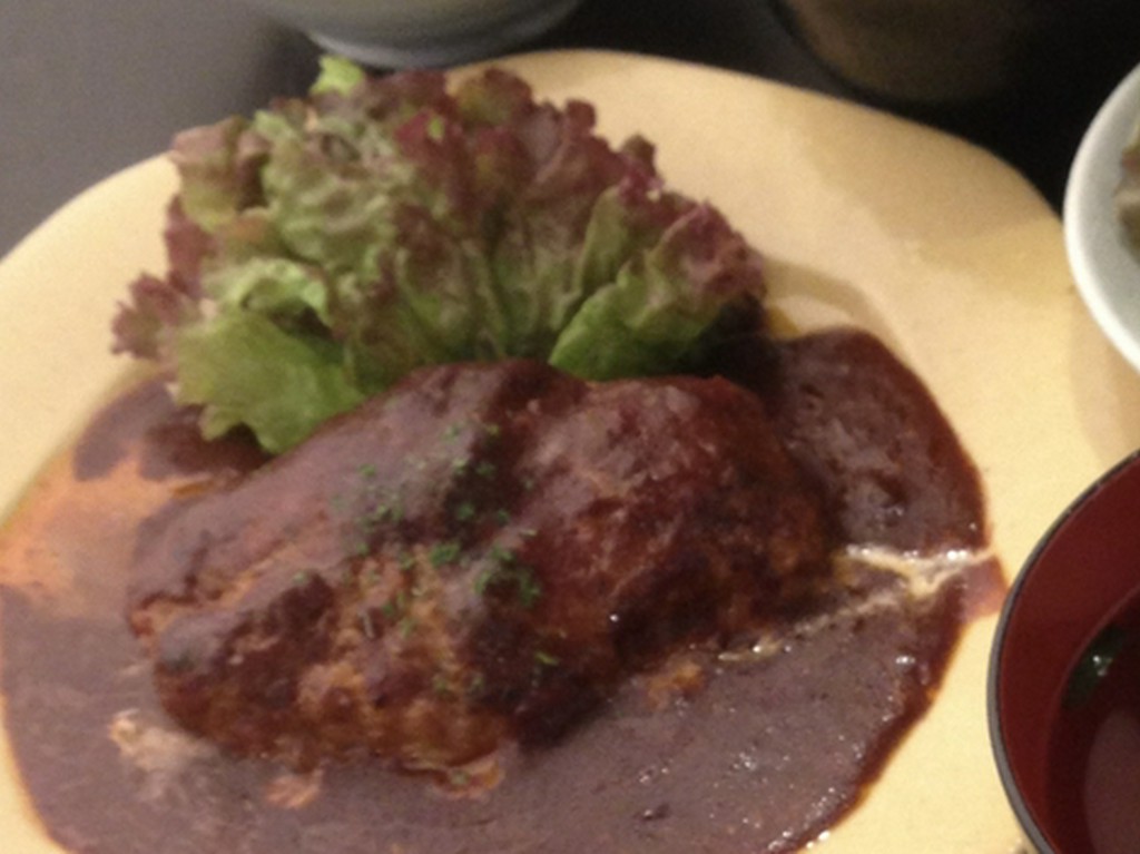 近江牛デミグラスハンバーグ御膳