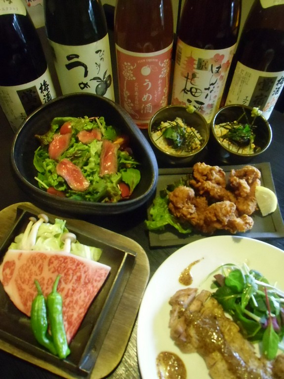 近江牛と近江鶏のにぎわいコース