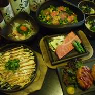 大切な人との記念日や、大事なお取引先との接待などに少し贅沢なお食事をしてみませんか？
《近江や》は、素敵な時間をお約束します。