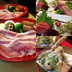 前菜・お刺身・揚物・常陸の輝きのしゃぶしゃぶ・しらすの釜炊きご飯・お吸い物・デザート・コーヒー又は紅茶
