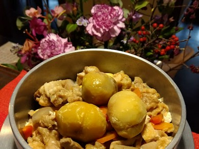 笠間の栗ご飯　熟成栗コース