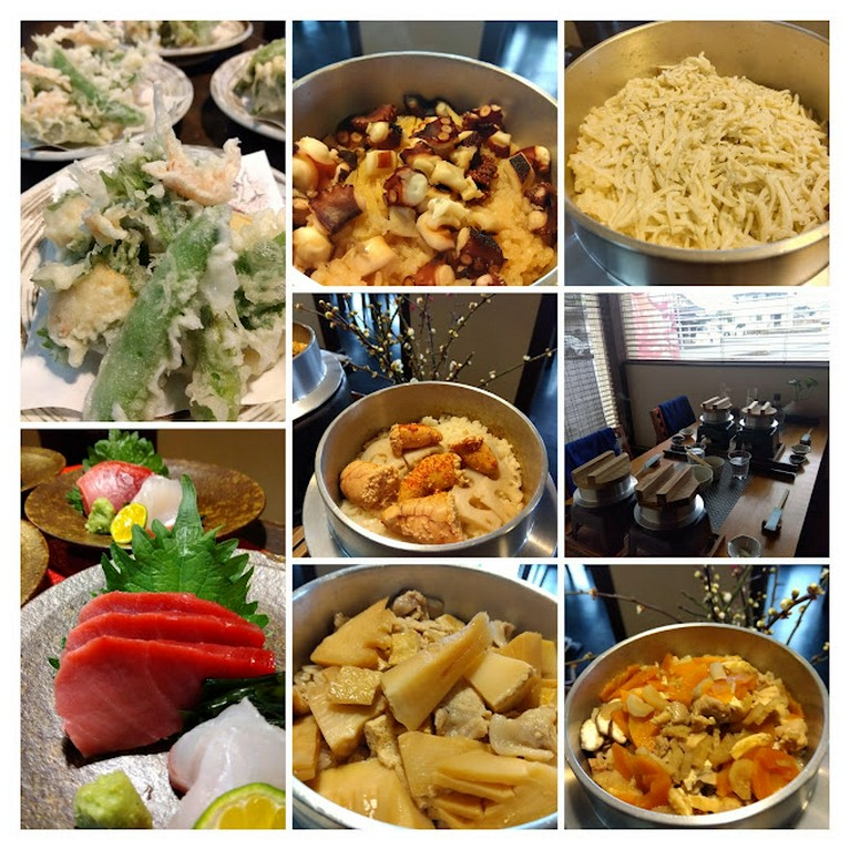 笠間の栗ご飯ミニコース