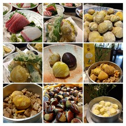 笠間の栗ご飯ミニコース