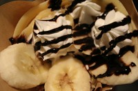 チョコバナナ生クリーム