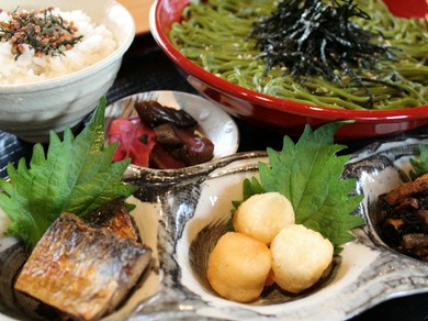 茶そばランチ