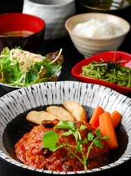 本日のハンバーグランチセット