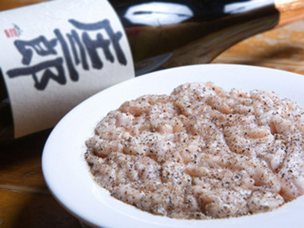豚丸腸黒胡椒焼き