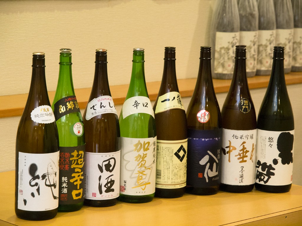 こだわりの日本酒