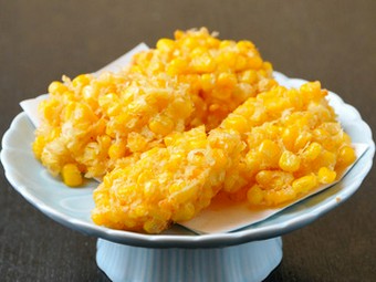 とうもろこしのかきあげ