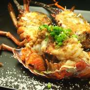活　伊勢エビの鉄板焼き　　（国産）