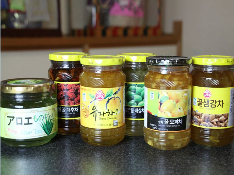 本格韓国茶が堪能できます。