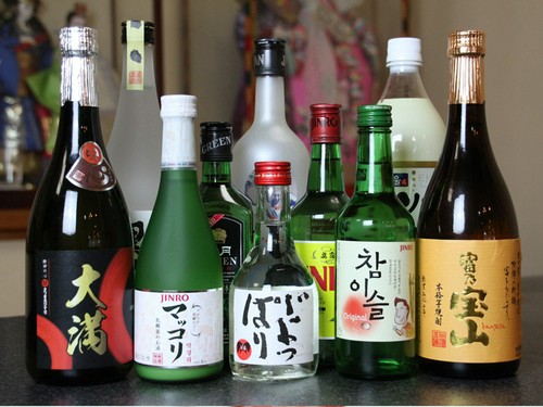 大人気マッコリ他、韓国酒も豊富に取り揃えております
