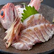 新潟ならではの食材、ノドグロを独自のルートで直送。お値打ち価格で味わえます。