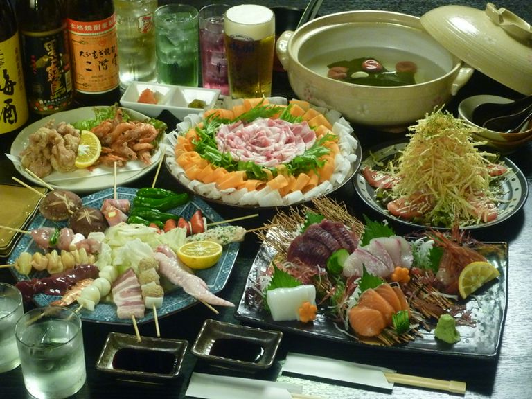 当店自慢のコース料理。料理内容等何でもご相談下さい。