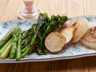 野菜焼き盛り合わせ