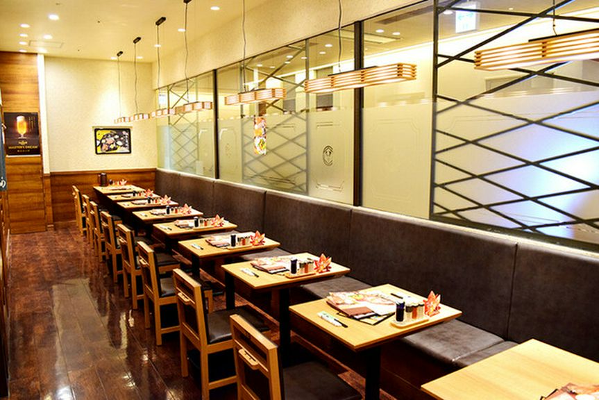 ゆっくりと過ごしたくなる店内の雰囲気