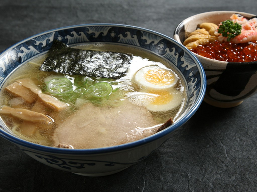 ラーメン三色丼set