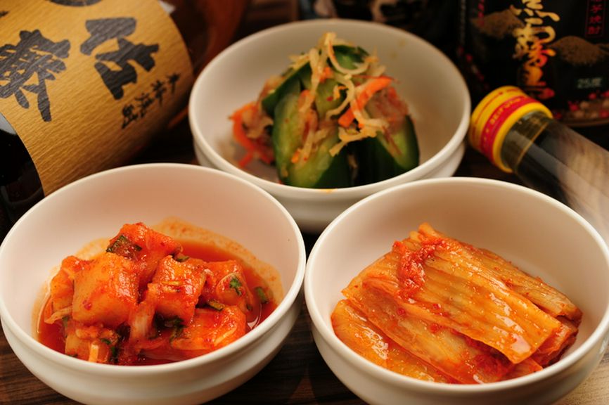 厳選素材を使用した『自家製キムチ』