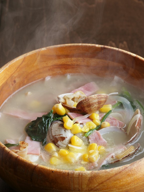 あさりの塩スープ