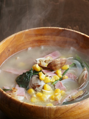あさりの塩スープ