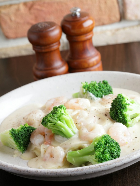 小エビとブロッコリーが絶妙