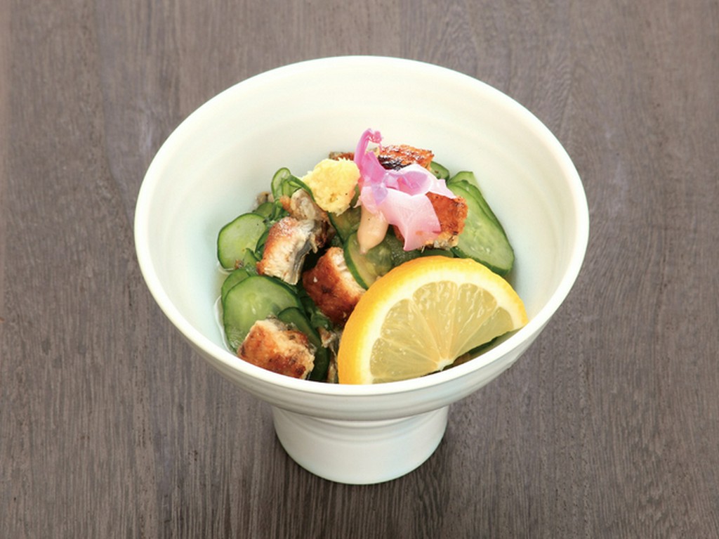さっぱり酢のもの仕立てのうなぎメニュー『うざく』