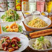 お得な【歓送迎会コース】プランをお作りいたしました！
3名様～ご利用いただけますので、ぜひお気軽に少人数から大人数まで皆様ご利用くださいませ！
詳しくはコースページをご参照ください。
※写真はイメージです