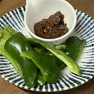 やみつきピーマン担々みそ