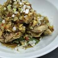 サクサク揚げ鶏ユーリンチー