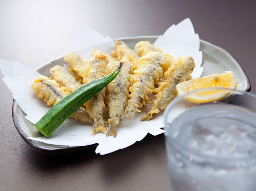 小いわし天ぷら