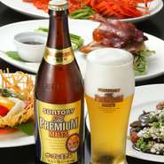 ※写真はイメージです。（瓶ビール及びお料理は別途ご注文となります）