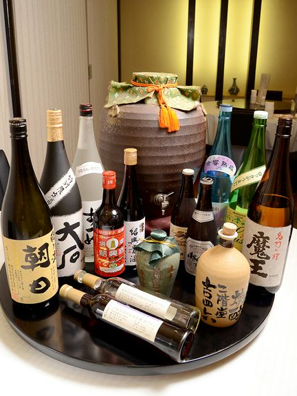 豊富なアルコール類を取り揃えております。