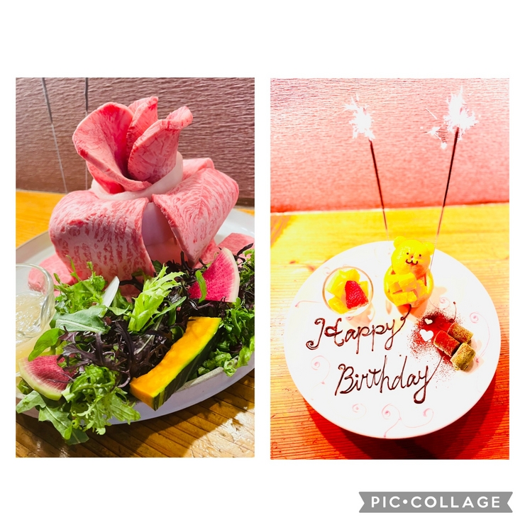 เค้กเนื้อ & จานขนมเซอร์ไพรส์★เซอร์ไพรส์คู่สำหรับวันครบรอบสำคัญของคุณดีกว่าไหม★