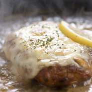 肉を一切、使用せずに作った拘りのハンバーグです。