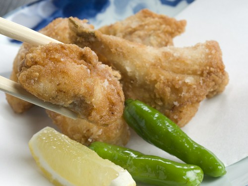 ふぐの唐揚げ