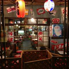 ペットOK！大人数の宴会にも使える開放的な屋台空間！