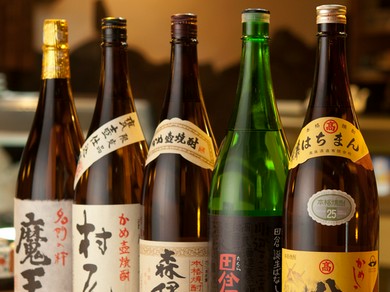 鹿児島銘酒　芋焼酎　多数ご用意！