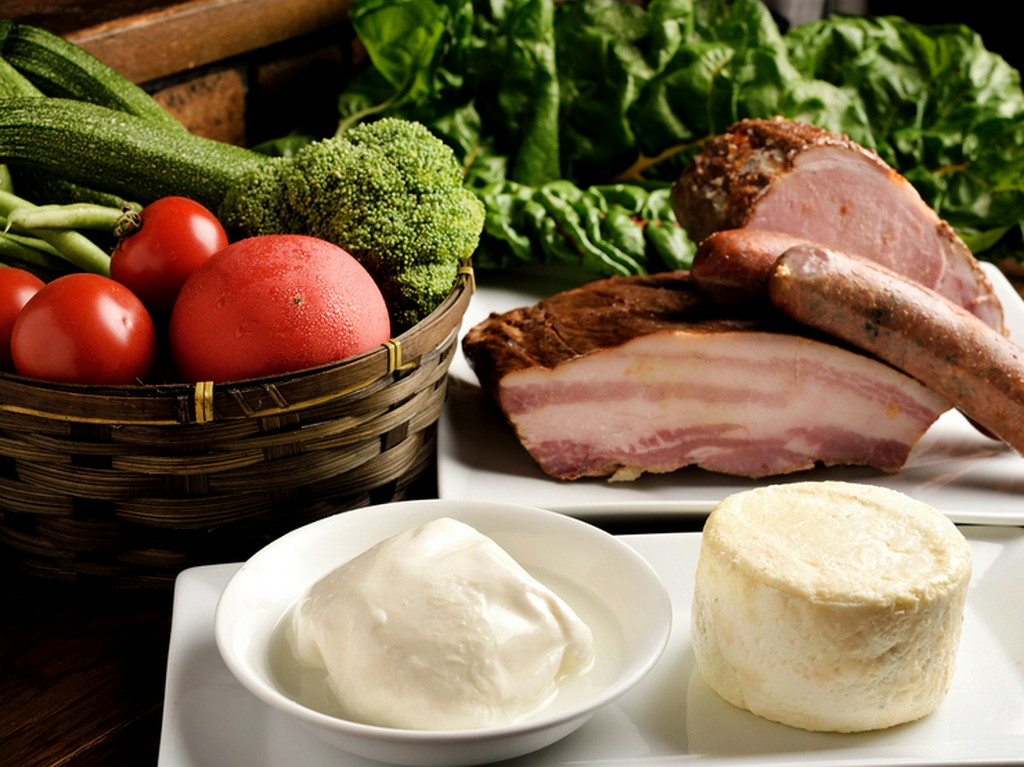 こだわりの食材たち